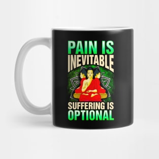 Pain Is Inevitable Suffering Is Optional Stoic Mug